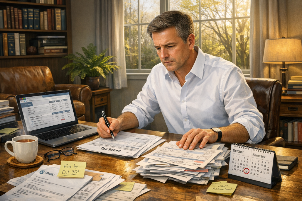 UK tax returns and the mid-year Capital Gains Tax rate change in 2024/25