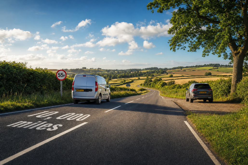 HMRC mileage rate increased to 55p on the 6th April 2026