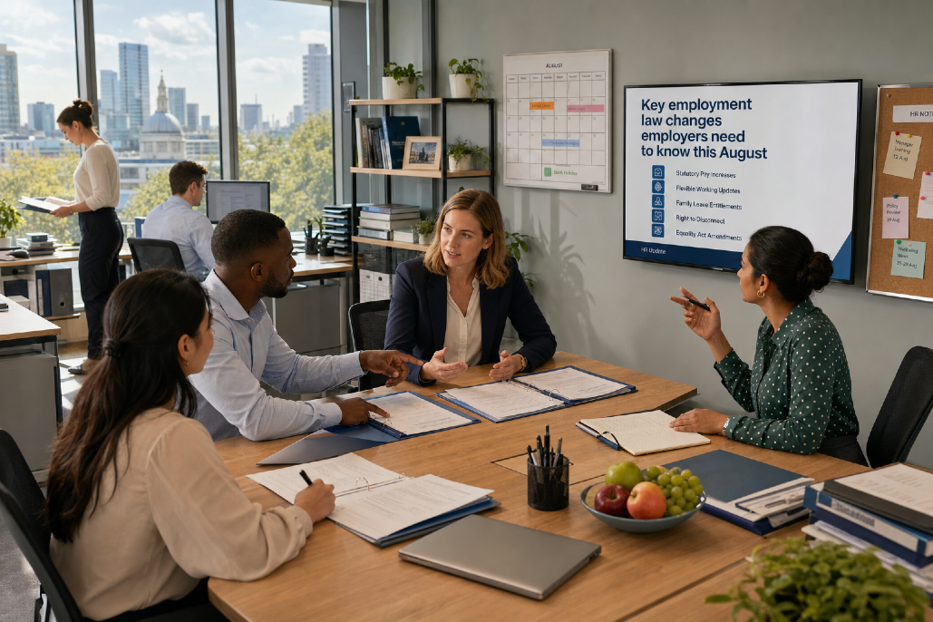 Key employment law changes employers need to know this August