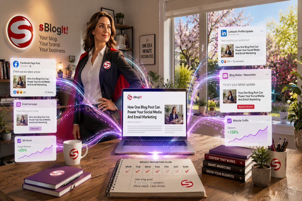 How one blog post can power your social media and email marketing