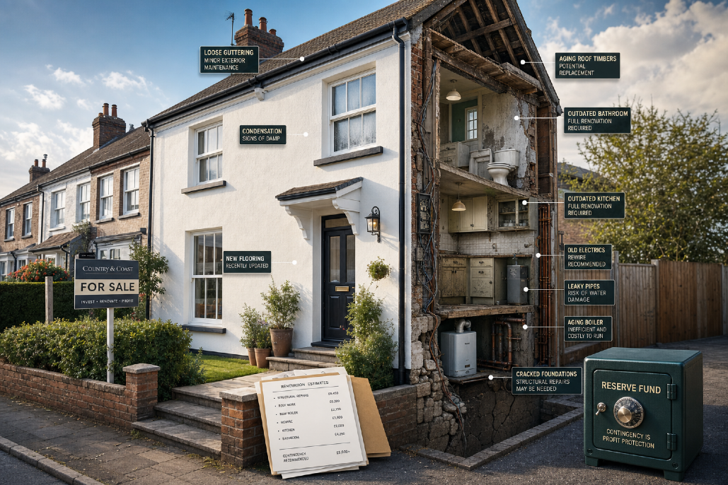 Understanding property refurbishment costs before you buy