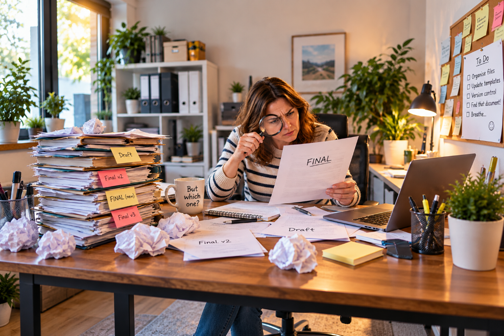 Why good document management for small businesses saves time and reduces stress