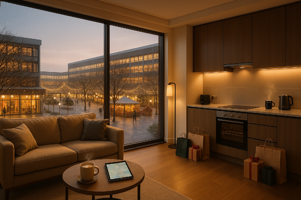 Why serviced accommodation in Milton Keynes is perfect for Christmas shopping