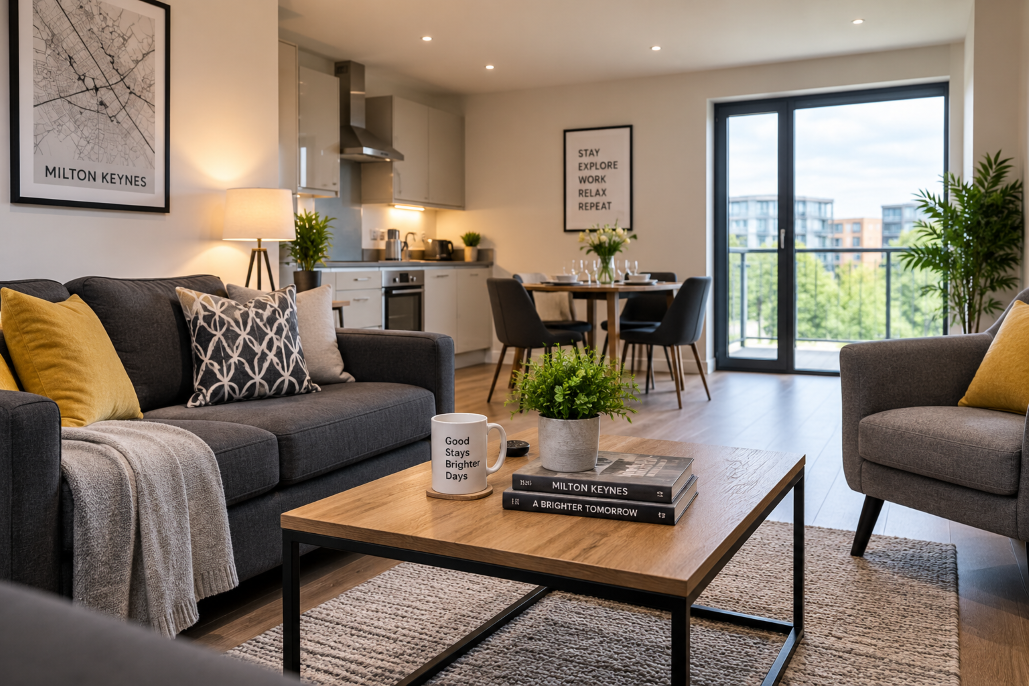 Long-stay accommodation in Milton Keynes: Make yourself comfortable