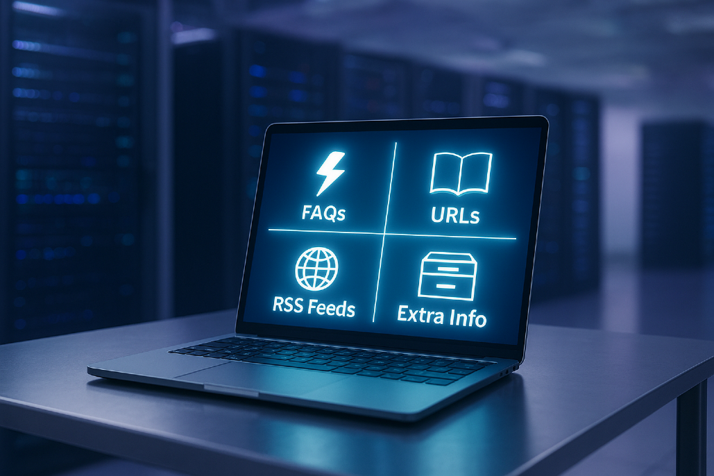 How YourBOT's multi-source knowledge system works with your data