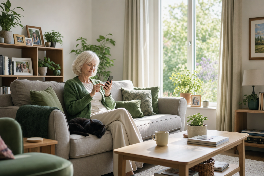 Peace of mind for families: Wellbeing check-ins without constant monitoring