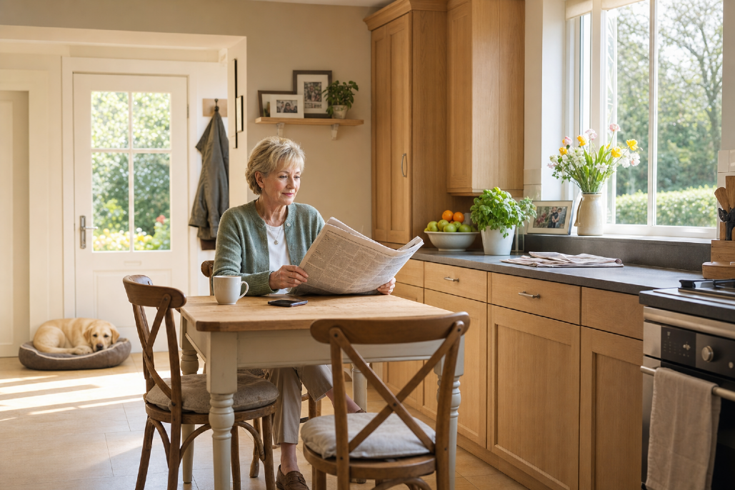 Living alone doesn't mean going unnoticed