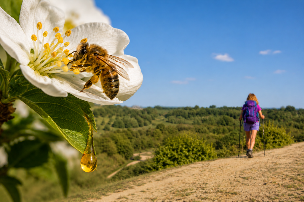Sometimes you need to stop being the bee and become the honey instead